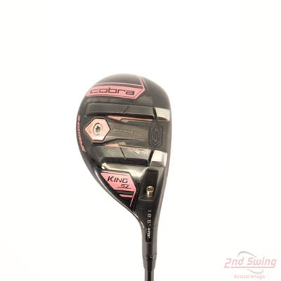 Cobra KING SpeedZone Womens Fairway Wood 3 Wood 3W 18.5° UST Mamiya Helium Black 4 Graphite Ladies Right Handed 40.75in