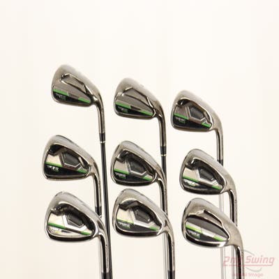 TaylorMade RocketBallz Max Iron Set 4-PW AW SW TM RBZ Graphite 65 Graphite Stiff Right Handed 38.5in