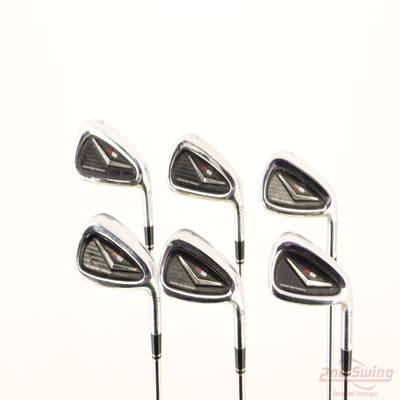 TaylorMade R9 Iron Set 6-PW AW FST KBS 90 Steel Stiff Right Handed 37.5in