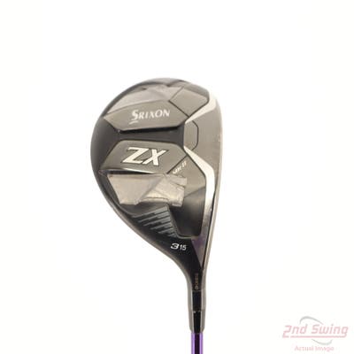 Srixon ZX MK II Fairway Wood 3 Wood 3W 15° UST Mamiya LIN-Q Purple 7 Graphite Stiff Right Handed 43.0in