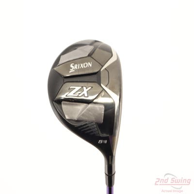 Srixon ZX MK II Fairway Wood 5 Wood 5W 18° UST Mamiya LIN-Q Purple 7 Graphite Stiff Right Handed 42.0in