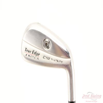 Tour Edge Exotics C722 Ti-Utility Utility Iron 4 Utility 22° Mitsubishi MMT 80 Graphite Stiff Right Handed 38.75in