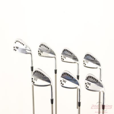 PXG 0311 Chrome Iron Set 5-PW GW Aerotech SteelFiber i110 Graphite Stiff Right Handed +1 1/2"