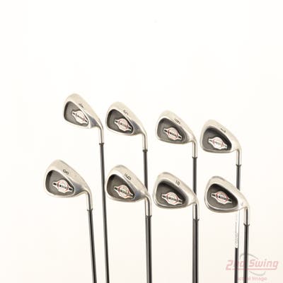 Callaway 2002 Big Bertha Iron Set 4-PW AW Callaway RCH 75i Graphite Regular Right Handed STD