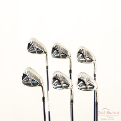 TaylorMade SIM MAX Iron Set 6-PW AW Fujikura Ventus Blue 5 Graphite Senior Right Handed STD