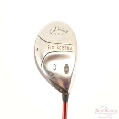 Callaway 2004 Big Bertha Fairway Wood 3 Wood 3W 15° Callaway RCH 75w Graphite Stiff Right Handed 42.5in