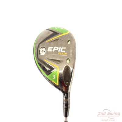 Callaway EPIC Flash Fairway Wood 3 Wood 3W 15° Project X EvenFlow Green 65 Graphite Regular Right Handed 43.0in