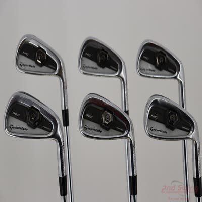 TaylorMade 2011 Tour Preferred MC Iron Set 4-9 Iron Stock Steel Shaft Steel Stiff Right Handed -1/4"