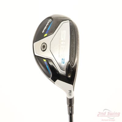 TaylorMade SIM2 Titanium Fairway Wood 3 Wood 3W 15° Stock Graphite Shaft Graphite Stiff Right Handed 42.25in