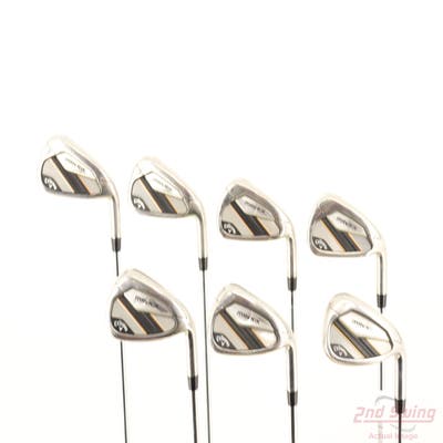 Callaway Mavrik Iron Set 4-PW True Temper Elevate MPH 95 Steel Stiff Right Handed STD