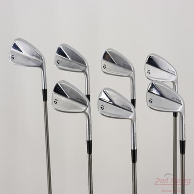 TaylorMade 2023 P770 Iron Set 5-PW AW Aerotech SteelFiber i95cw Graphite Regular Right Handed STD