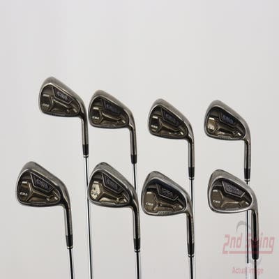 Adams Idea Pro Black CB2 Iron Set 4-PW GW FST KBS 90 Steel Stiff Right Handed 38.0in