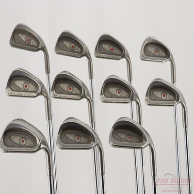 Ping Eye 2 Iron Set 1-PW SW Ping KT Steel Stiff Right Handed Red dot 38.0in