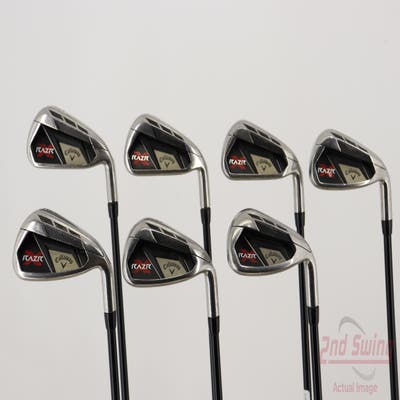 Callaway Razr X Iron Set 5-PW AW Callaway Stock Graphite Graphite Regular Right Handed 38.25in