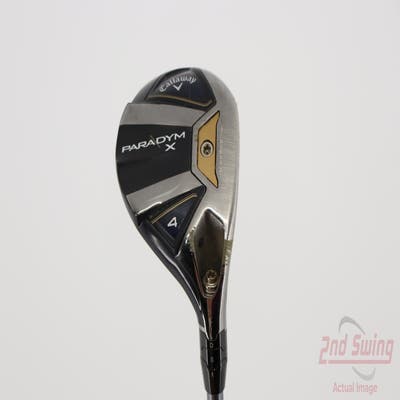 Callaway Paradym X Hybrid 4 Hybrid 21° PX HZRDUS Silver Gen4 75 Graphite Stiff Right Handed 39.5in