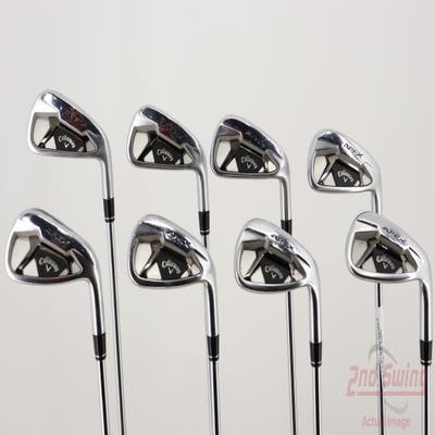 Callaway Apex 19 Iron Set 4-PW AW True Temper Elevate 95 S300 Steel Stiff Right Handed 37.75in