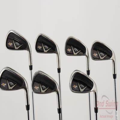 Callaway X2 Hot Iron Set 4-PW True Temper Speed Step 85 Steel Stiff Right Handed 38.0in