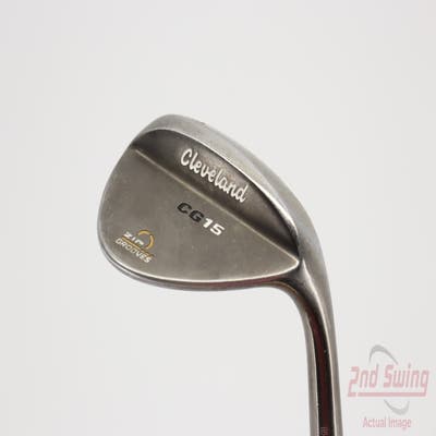 Cleveland CG15 Black Pearl Wedge Sand SW 54° 14 Deg Bounce Stock Steel Shaft Steel Wedge Flex Right Handed 35.5in