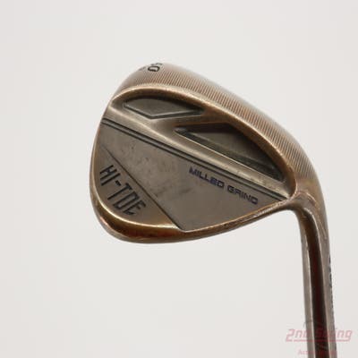 TaylorMade Milled Grind HI-TOE 3 Copper Wedge Lob LW 60° 10 Deg Bounce FST KBS Hi-Rev 2.0 115 Steel Wedge Flex Right Handed 35.0in