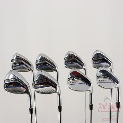 Cobra King F7 One Length Iron Set 5-PW GW SW Stock Steel Shaft Steel Regular Right Handed 38.0in