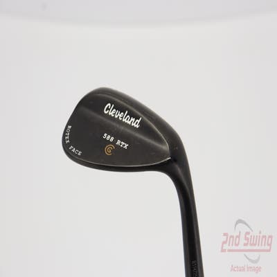 Cleveland 588 RTX Custom Black Nickel Wedge Lob LW 60° 12 Deg Bounce True Temper Dynamic Gold Steel Wedge Flex Right Handed 35.25in