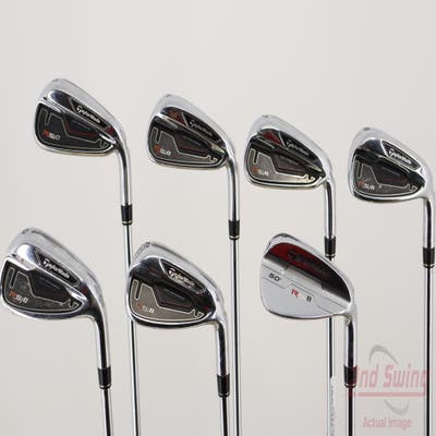 TaylorMade RSi 1 Iron Set 5-PW AW TM True Temper Reax 90 Steel Stiff Right Handed 38.75in