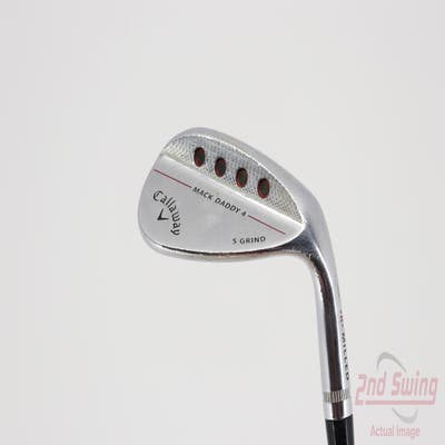 Callaway Mack Daddy 4 Chrome Wedge Sand SW 54° 10 Deg Bounce FST KBS Tour-V Wedge Steel Wedge Flex Right Handed 35.25in