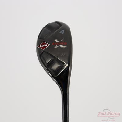 Tour Edge XCG6 Hybrid 4 Hybrid 22° Exotics G Design Tour AD 50 Graphite Stiff Right Handed 39.75in