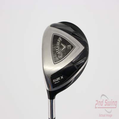 Callaway Razr X Black Fairway Wood 3 Wood 3W 15° Callaway Razr X Black Fairway Graphite Regular Left Handed 43.0in