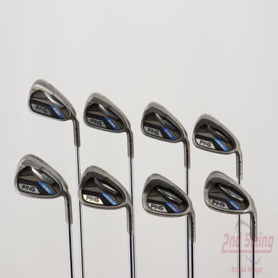 Ping G30 Iron Set 4-PW GW Ping CFS Distance Steel Stiff Right Handed Black Dot 38.0in