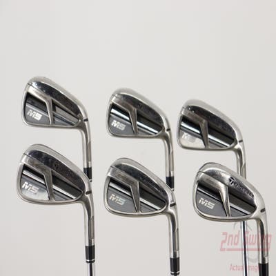 TaylorMade M5 Iron Set 5-PW True Temper Dynamic Gold S300 Steel Stiff Right Handed 38.5in