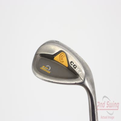 Cleveland CG14 Gunmetal Wedge Lob LW 60° 8 Deg Bounce Cleveland Traction Wedge Steel Wedge Flex Right Handed Yellow Dot 35.75in