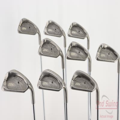 Ping ISI K Iron Set 3-PW SW Ping JZ Steel Stiff Right Handed Black Dot 38.25in