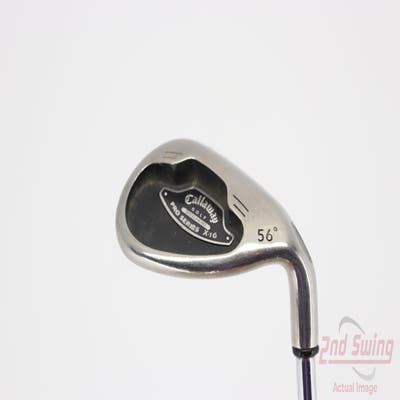 Callaway X-16 Pro Series Wedge Sand SW Stock Steel Shaft Steel Wedge Flex Right Handed 35.25in