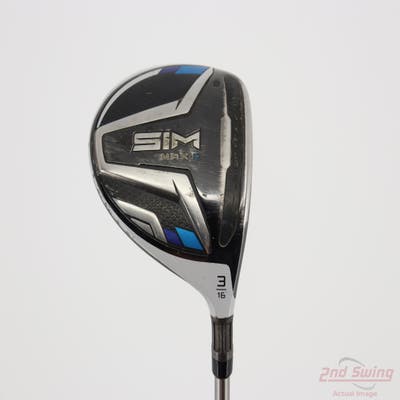 TaylorMade SIM MAX-D Fairway Wood 3 Wood 3W 16° UST Mamiya Helium 5 Graphite Senior Right Handed 43.25in