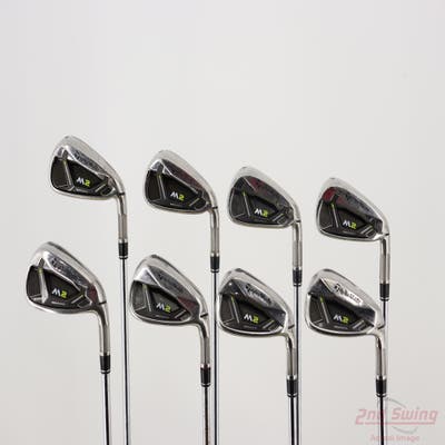 TaylorMade 2019 M2 Iron Set 4-PW AW FST KBS TOUR C-Taper 90 Steel Regular Right Handed 37.5in