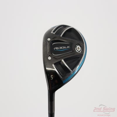 Callaway Rogue Fairway Wood 5 Wood 5W Aldila Synergy Blue 60 Graphite Stiff Left Handed 43.5in