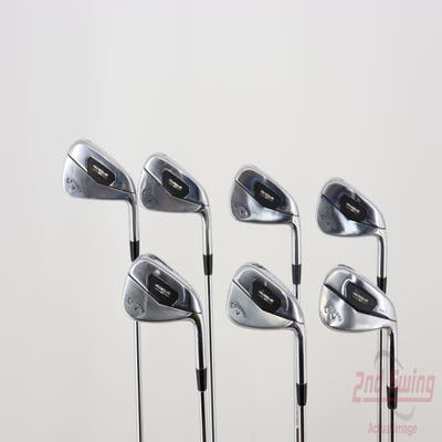 Callaway Rogue ST Pro Iron Set 5-GW Stock Steel Shaft Steel Stiff Right Handed 38.0in