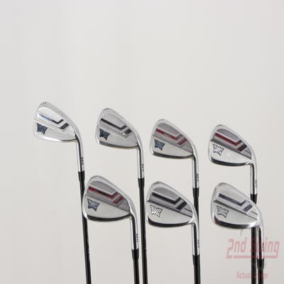 PXG 0211 XCOR2 Chrome Iron Set 5-PW GW Fujikura AXIOM 105 Graphite Stiff Right Handed 38.0in