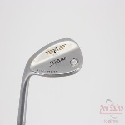 Titleist Vokey Spin Milled SM4 Chrome Wedge Lob LW 60° 7 Deg Bounce Titleist Vokey BV Steel Wedge Flex Left Handed 35.0in