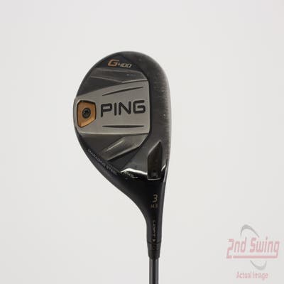 Ping G400 Fairway Wood 3 Wood 3W 14.5° PX HZRDUS Smoke Black 60 Graphite Stiff Right Handed 42.0in