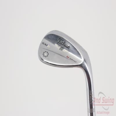 Titleist Vokey SM6 Tour Chrome Wedge Lob LW 58° 8 Deg Bounce M Grind SM6 BV Steel Wedge Flex Right Handed 35.25in