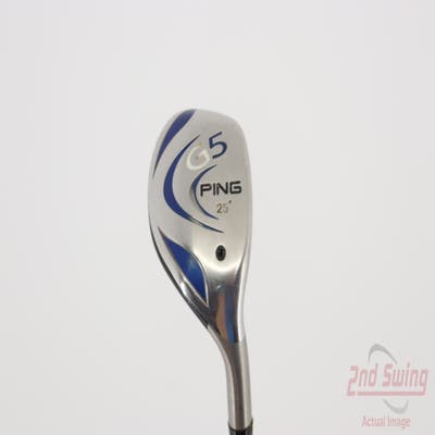 Ping G5 Hybrid 5 Hybrid 25° Grafalloy ProLaunch Blue HY Graphite Stiff Right Handed 39.0in