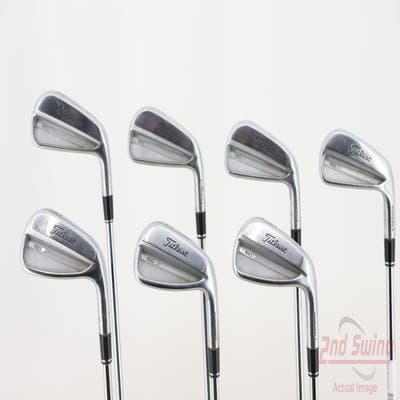 Titleist 2023 T150 Iron Set 4-PW Nippon NS Pro Modus 3 Tour 120 Steel Stiff Right Handed 38.25in