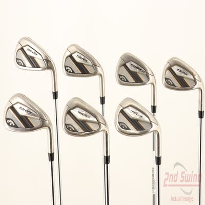 Callaway Mavrik Iron Set 5-PW AW True Temper XP 95 S300 Steel Stiff Right Handed 38.0in