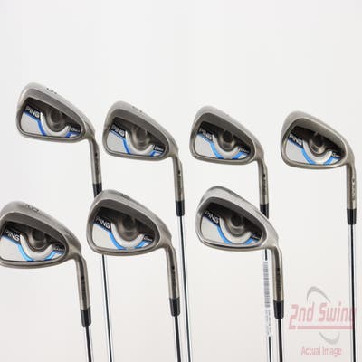 Ping Gmax Iron Set 5-PW AW Ping CFS Steel Soft Regular Right Handed Black Dot 38.5in