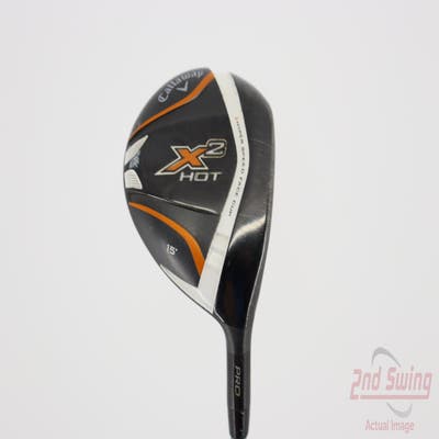 Callaway X2 Hot Fairway Wood 3 Wood 3W 15° Oban Revenge 5 Graphite Stiff Right Handed 43.0in