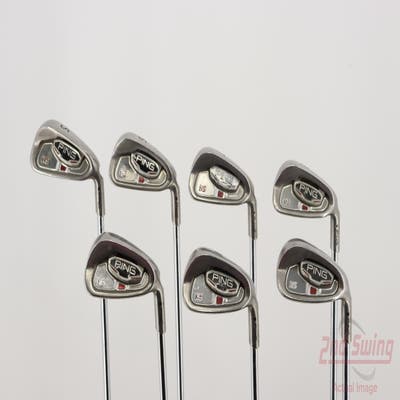 Ping i15 Iron Set 5-PW AW Nippon NS Pro 950GH Steel Stiff Right Handed Black Dot 38.0in