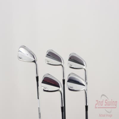 Ping i530 Iron Set 7-PW AW UST Mamiya Recoil Dart 75H F3 Graphite Stiff Right Handed 38.5in