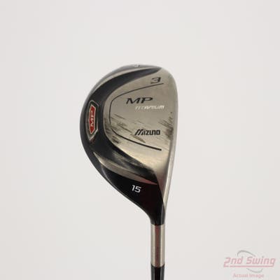 Mizuno 2010 MP Titanium Fairway Wood 3 Wood 3W 15° Mitsubishi Rayon Fubuki Graphite Stiff Right Handed 43.0in